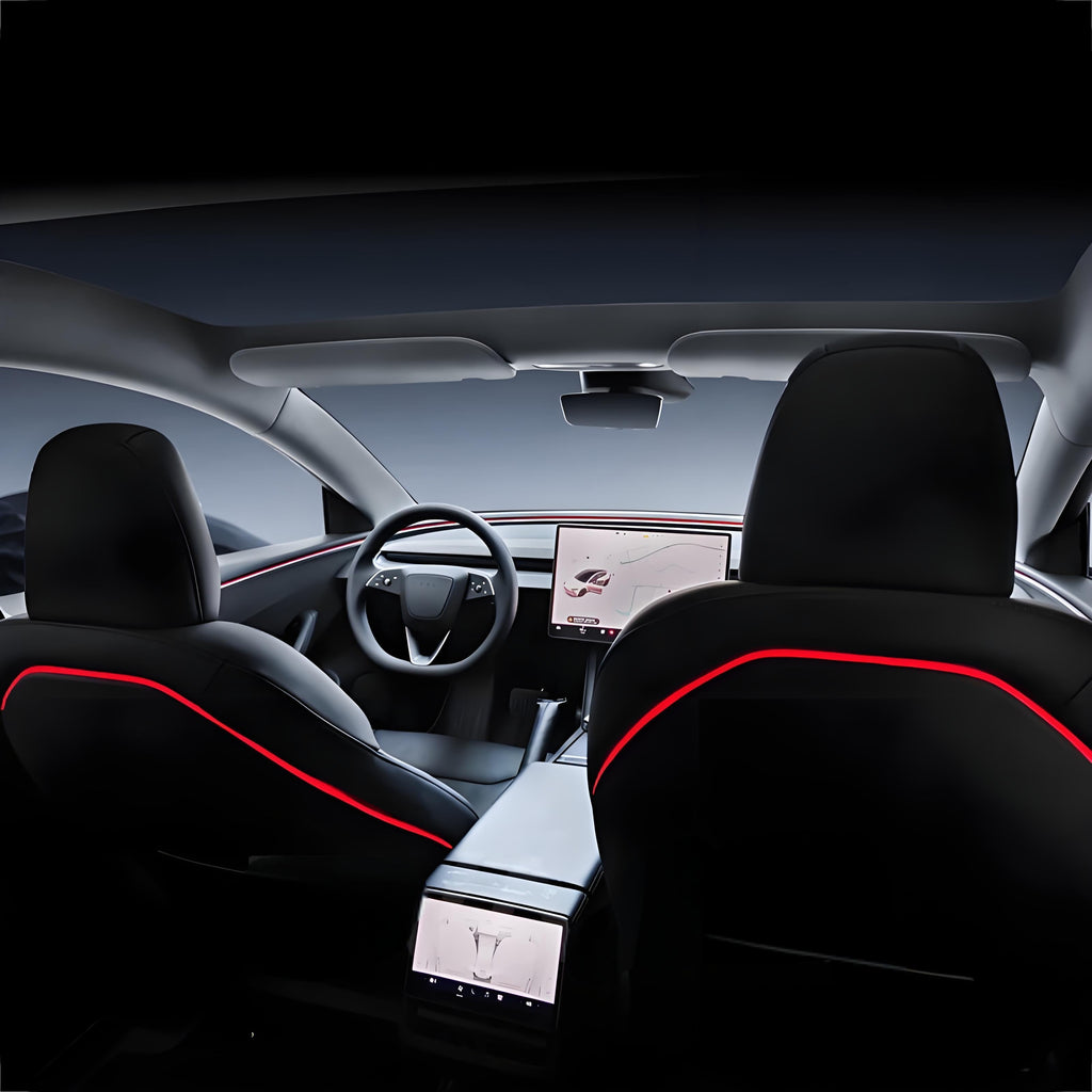 Seat Back Ambient Lighting for Model 3 Highland & Model Y Juniper (2PCS) | TESERY