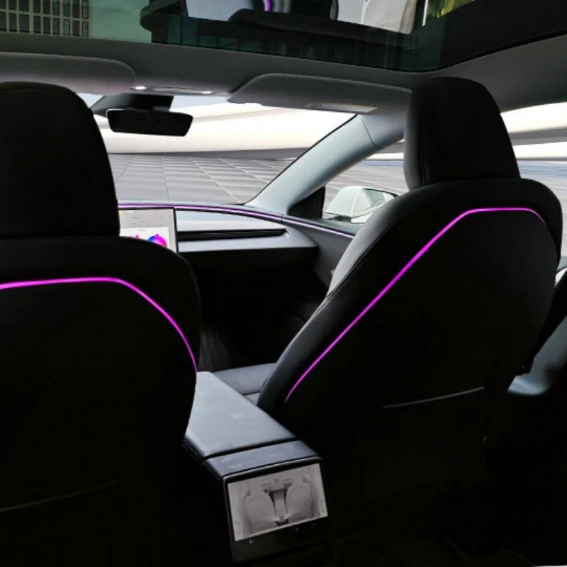 Seat Back Ambient Lighting for Model 3 Highland & Model Y Juniper (2PCS) | TESERY