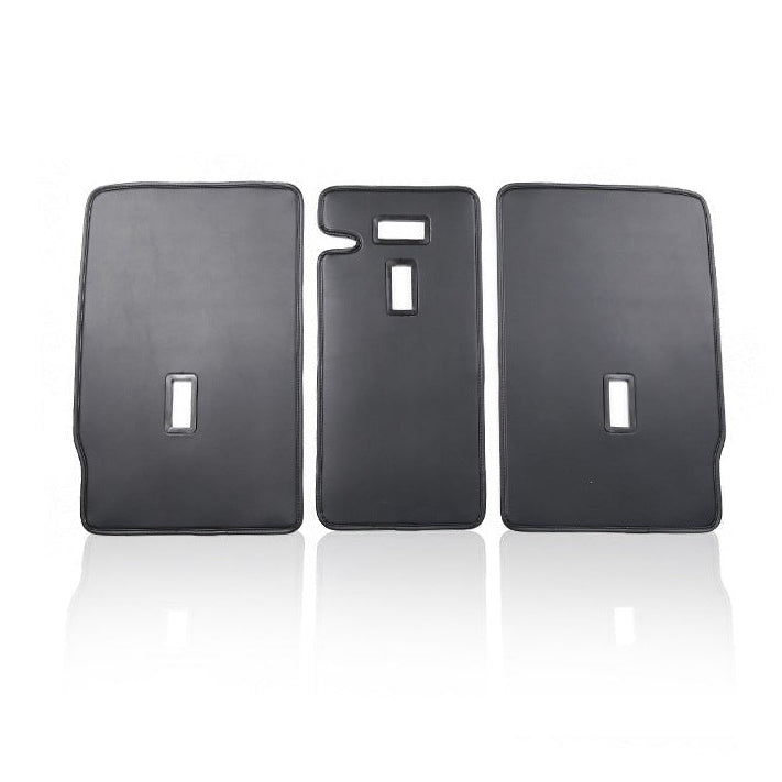 Leather Seat Back Protector with Storage for Model Y | Waterproof | Anti-Kick