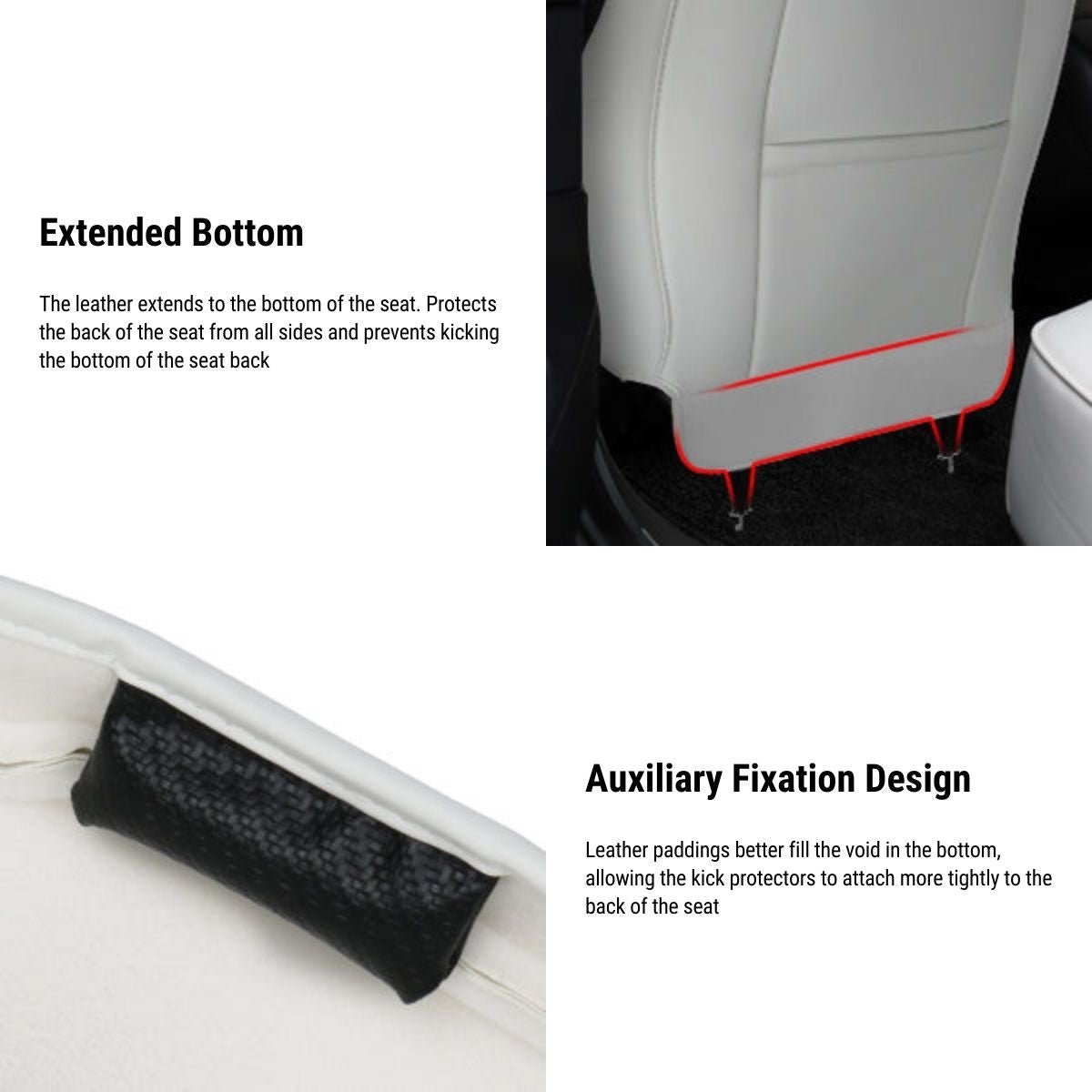 Seat Back Protector for Tesla Model 3 Highland & Model Y Juniper (2pcs)