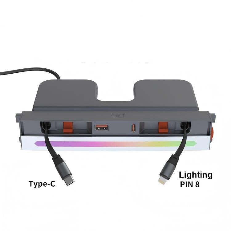 Smart USB Hub for Model 3 Highland/Model Y Juniper | LED Indicators | 2 Versions | Multiple Configs