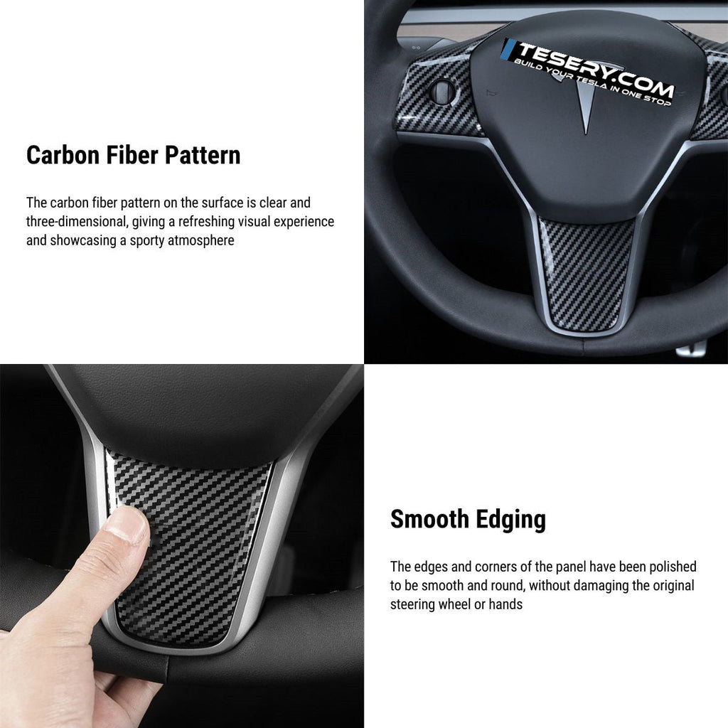 Steering Wheel Cover for Tesla Model 3 & Model Y 2017-2025.03