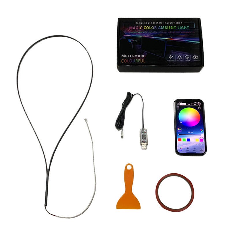 Streamer LED Ambient Light for Model 3/Y (2020-Present) | App Controlled