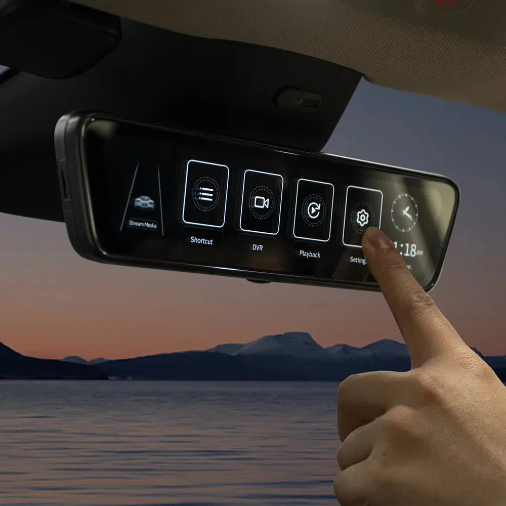 Streaming Rearview Mirror Recorder for Model 3 Highland / Model Y Juniper (HW4.0) | TESERY