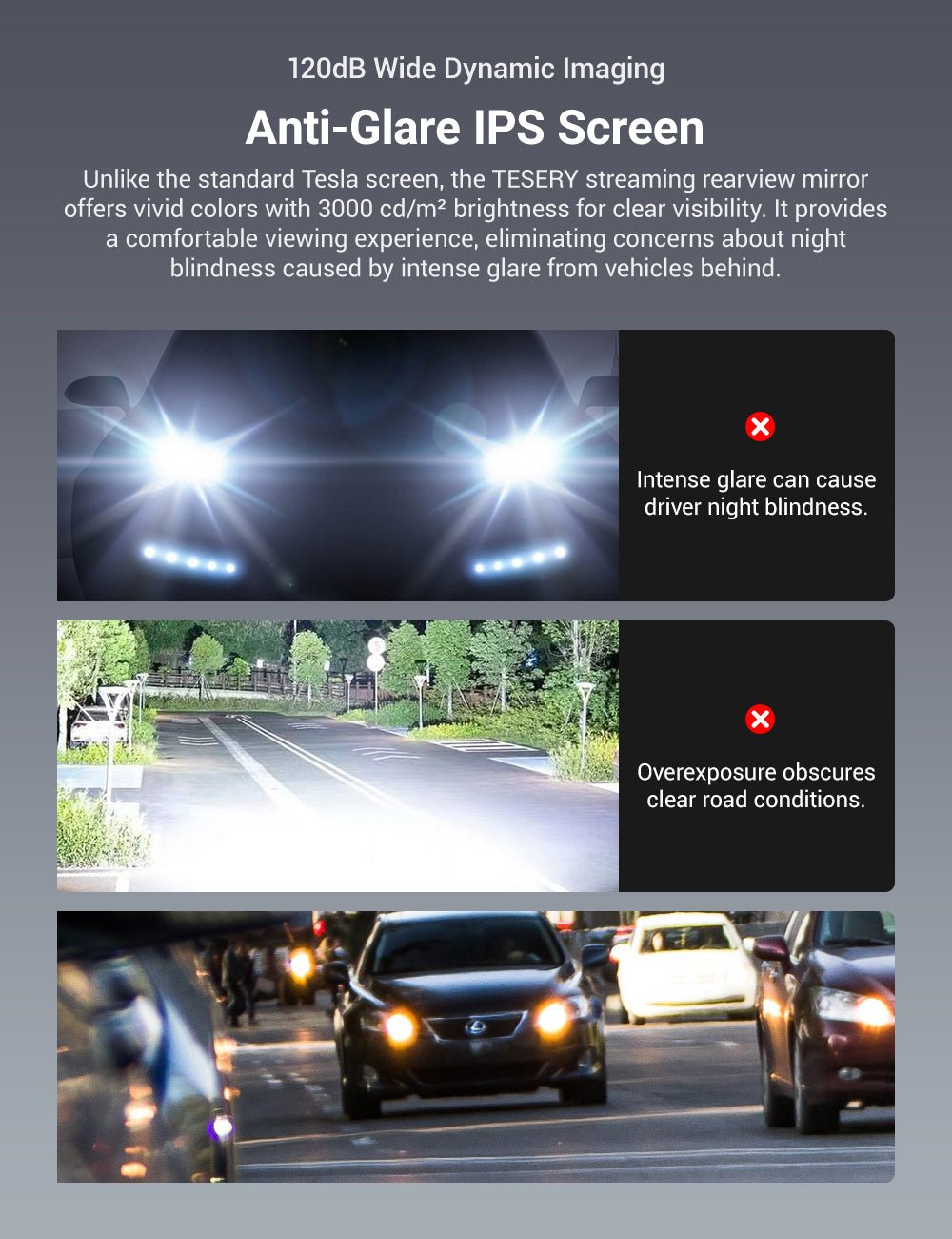 Streaming Rearview Mirror Recorder for Model 3 Highland / Model Y Juniper (HW4.0) | TESERY