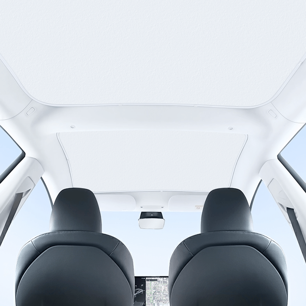 Glass Roof Sunshade for Tesla Model 3 | TESERY
