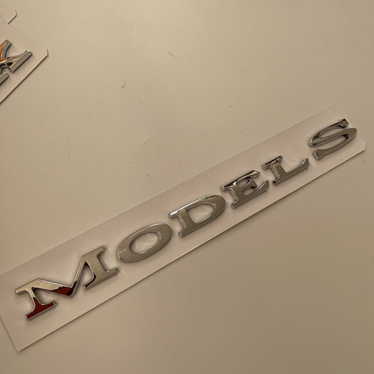 Letter Emblems for TESLA Tailgate | Multiple Colors | 3D ABS
