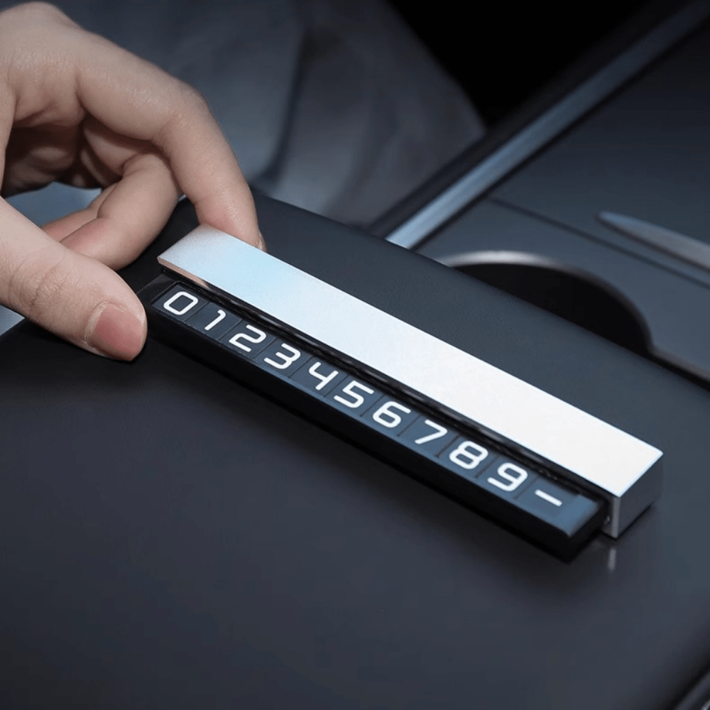 Temporary Parking Phone Display for Model Y Juniper & Model 3 Highland
