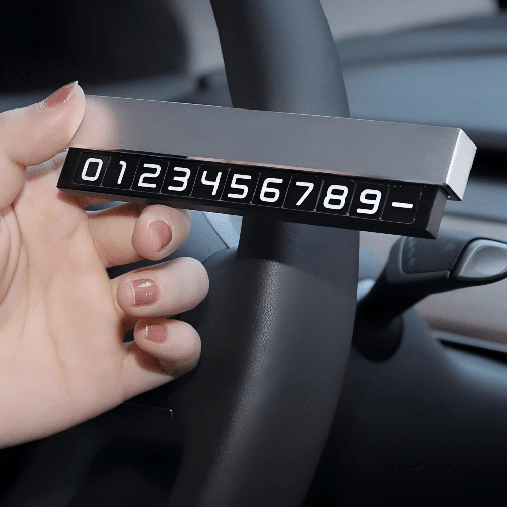 Temporary Parking Phone Display for Model Y Juniper & Model 3 Highland