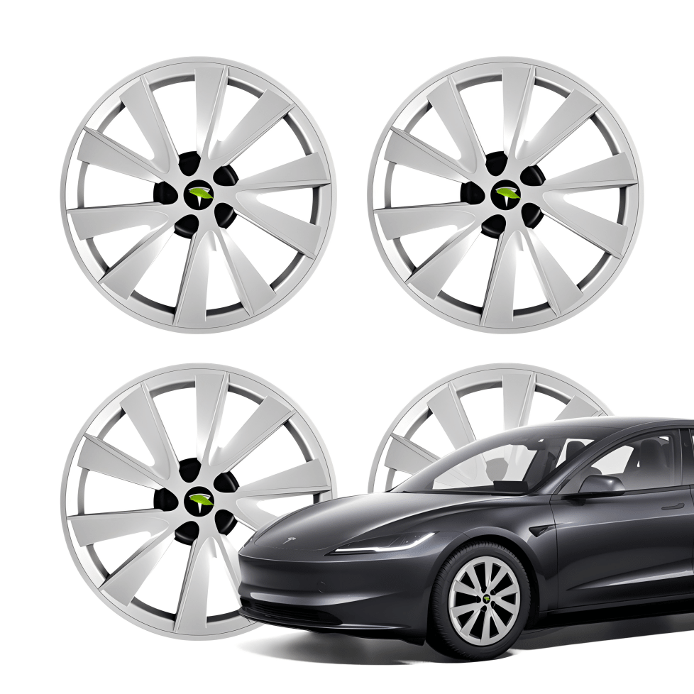TESERY 18″ 19″ Hubcaps for Model 3/Y (4PCS)