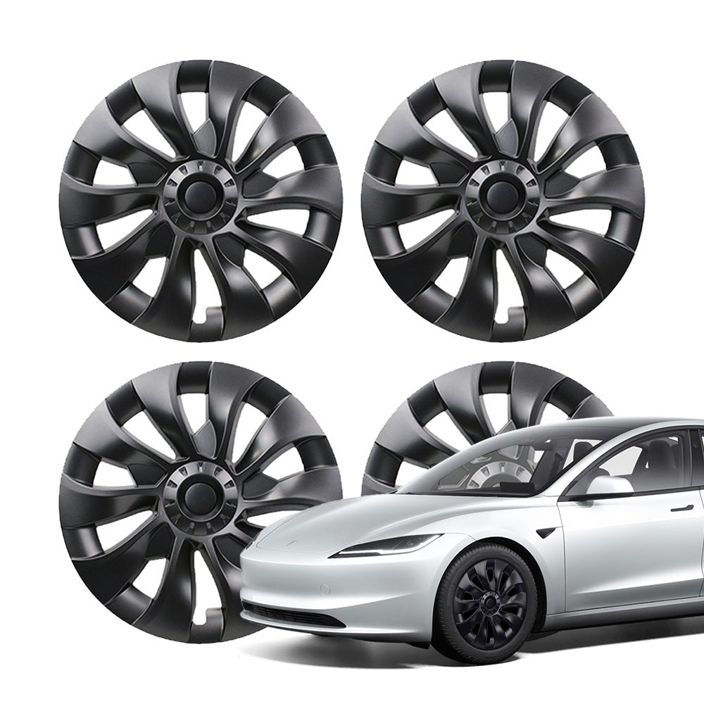 TESERY 18″ 19″ Hubcaps for Model 3/Y (4PCS)