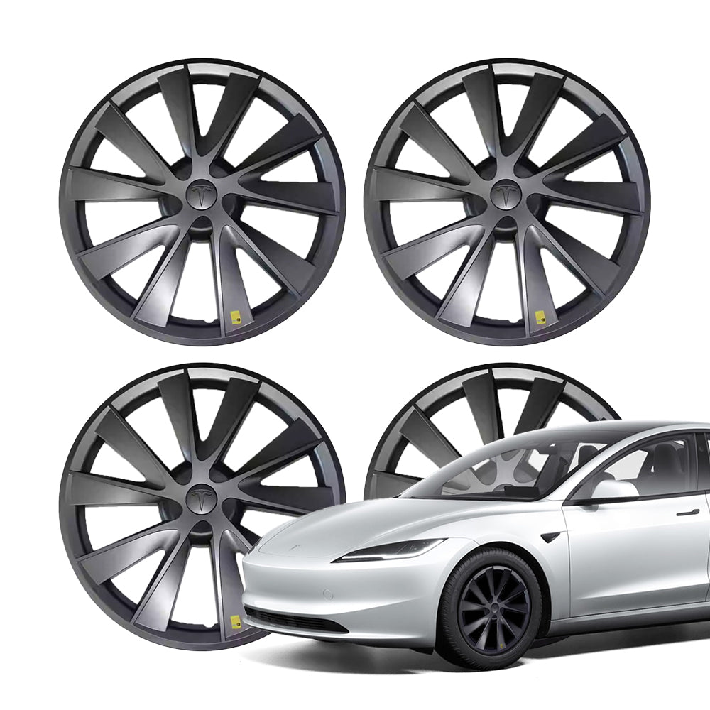 TESERY 18″ 19″ Hubcaps for Model 3/Y (4PCS)