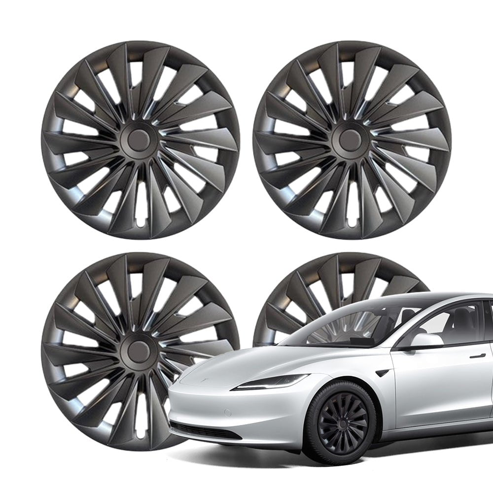 TESERY 18″ Blade Wheel Cover For Model 3 Highland (4PCS)