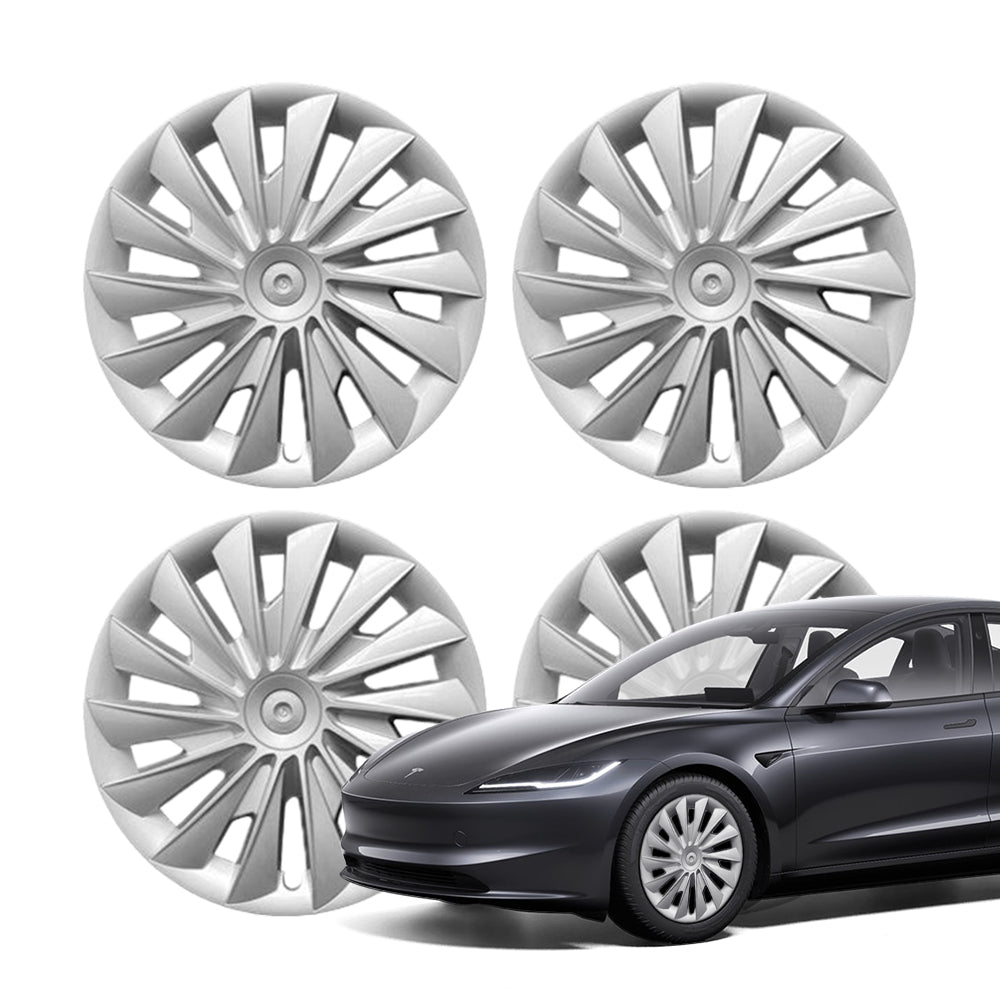 TESERY 18″ Blade Wheel Cover For Model 3 Highland (4PCS)