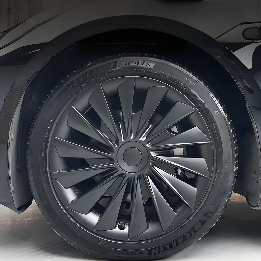TESERY 18″ Blade Wheel Cover For Model 3 Highland (4PCS)