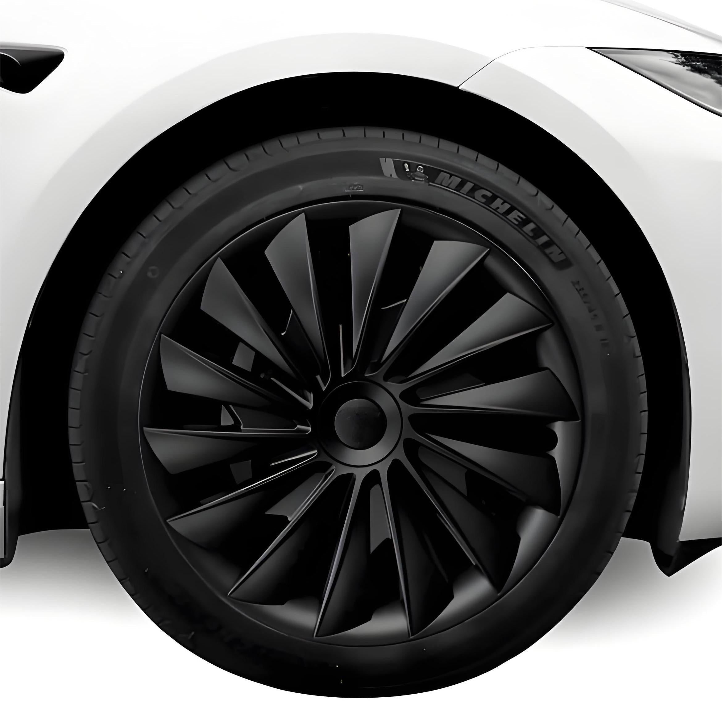 TESERY 18″ Blade Wheel Cover For Model 3 Highland (4PCS)