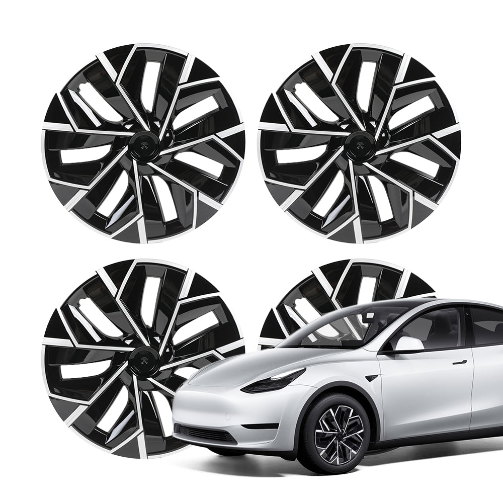 TESERY 19″ Trinan Wheel Covers for Model Y (4PCS)