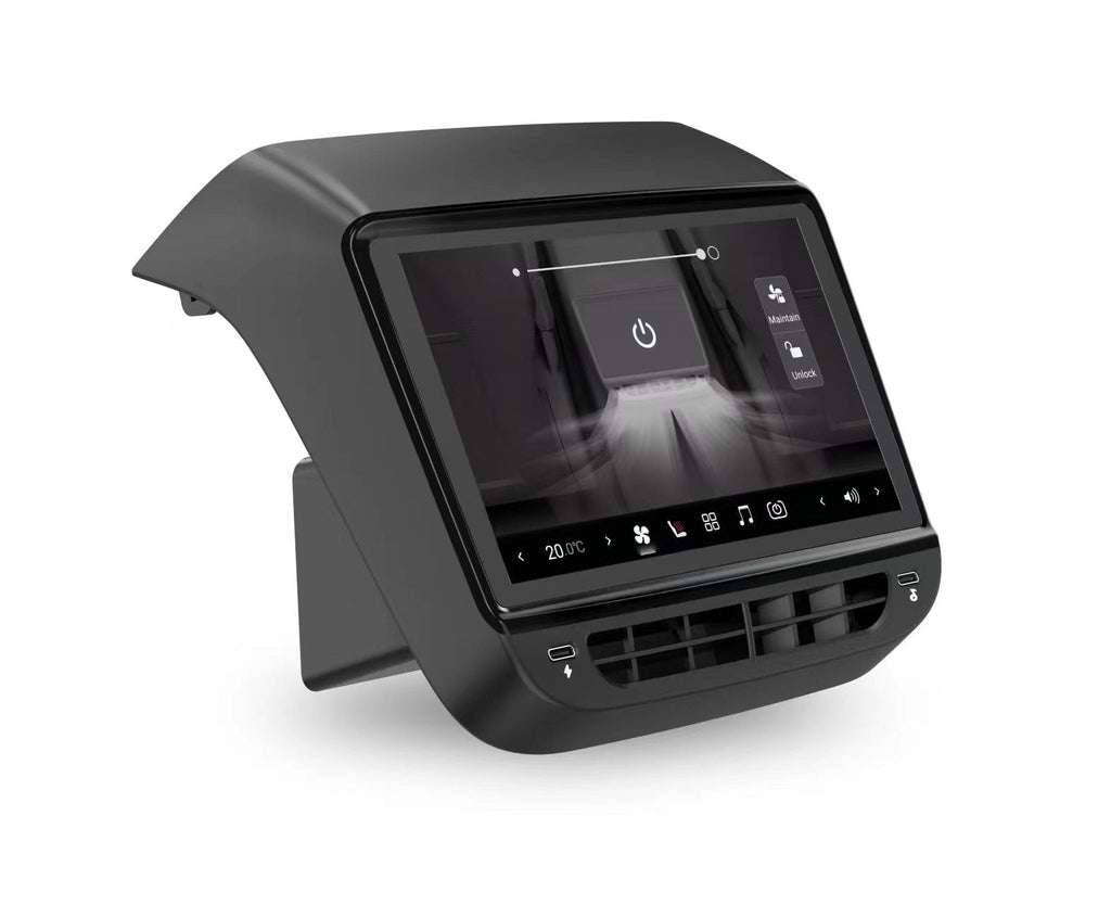 TESERY 7 Inch Rear Entertainment & Climate Control Screen for Model Y / 3