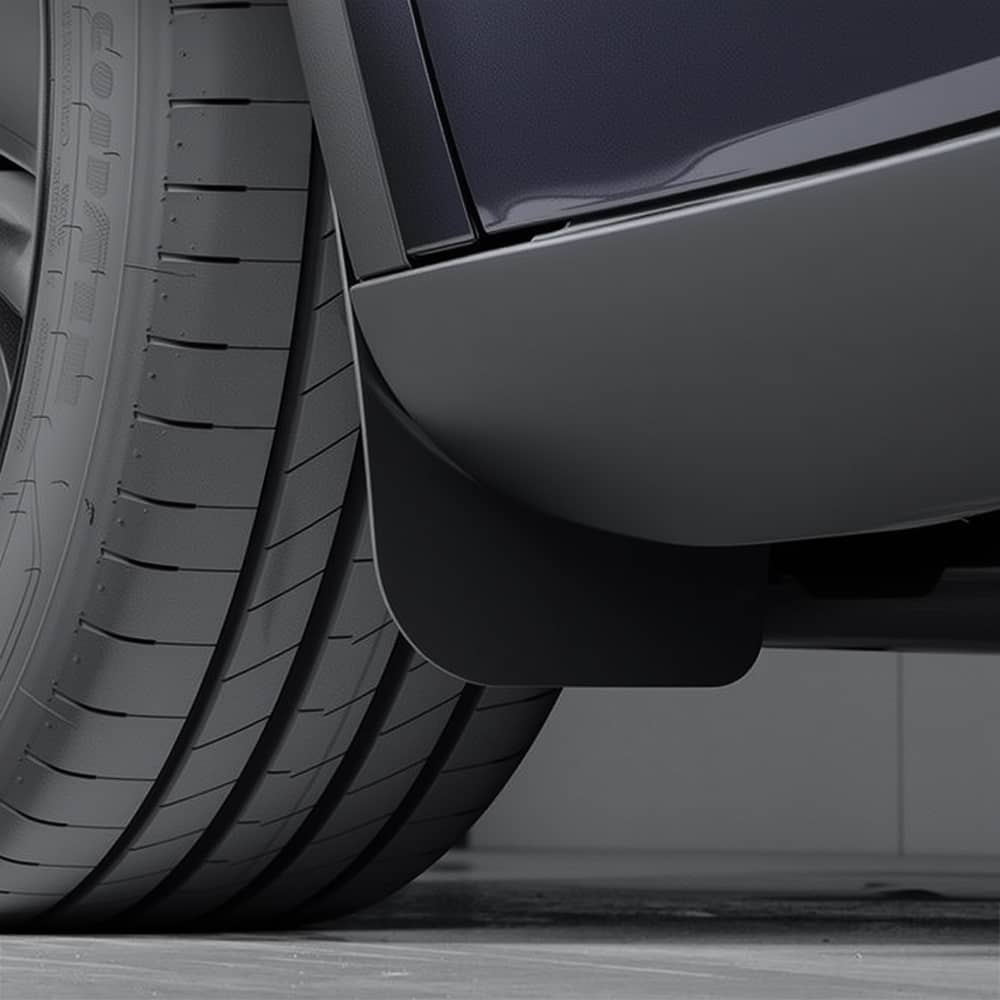 TESERY Hidden Mud Flaps for Model Y Juniper/ Model YL | Invisible Protection