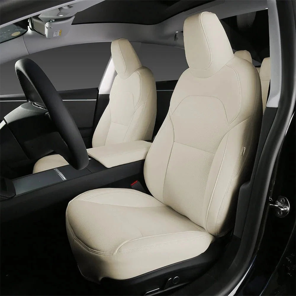TESERY Leather Seat Covers for Model 3/Y | Clearance Sale | Limited Stock