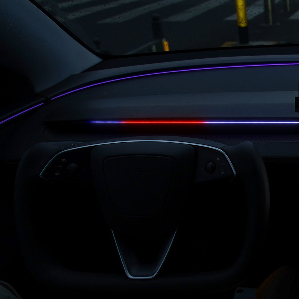 TESERY NeuroLight丨Model 3/Y Dashboard RGB Lights with Integrated BSD System