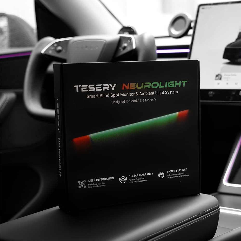 TESERY NeuroLight丨Model 3/Y Dashboard RGB Lights with Integrated BSD System