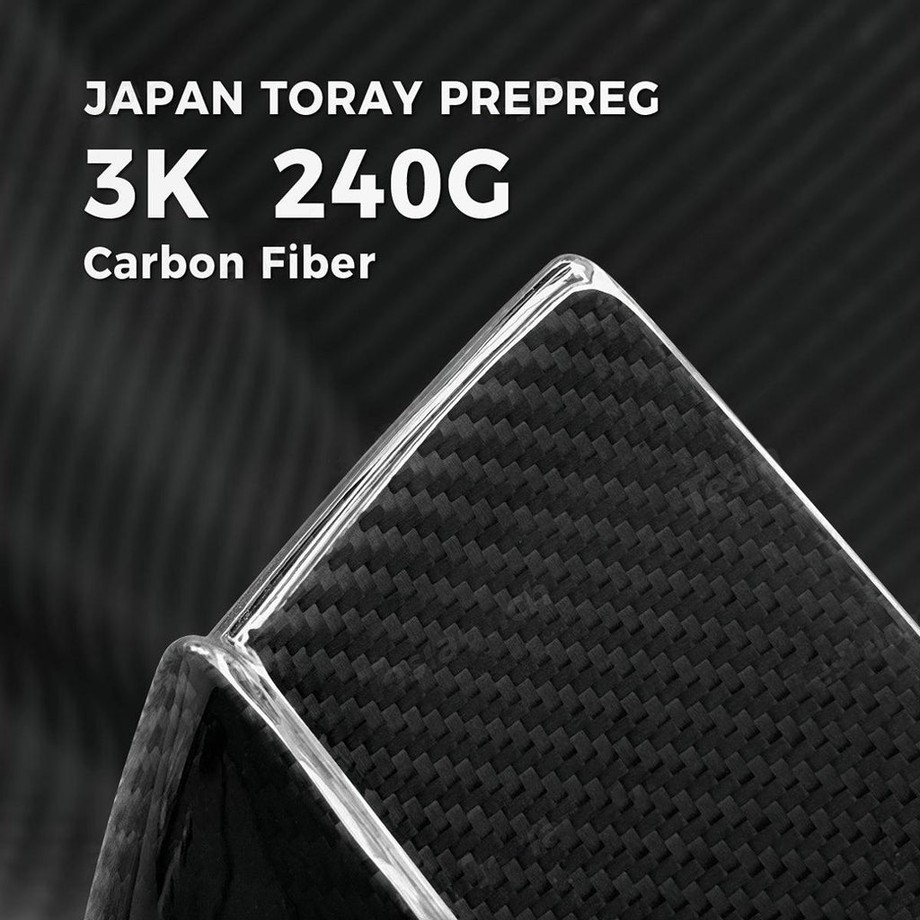 Carbon Fiber Mirror Covers for Model 3 / Y | 3 Finishes | 3M Adhesive