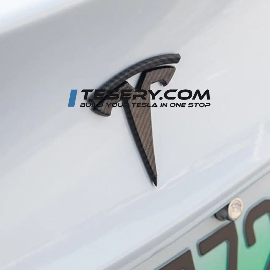Tesla Logo "T" Emblem for Model 3 / Y (Set of 3)