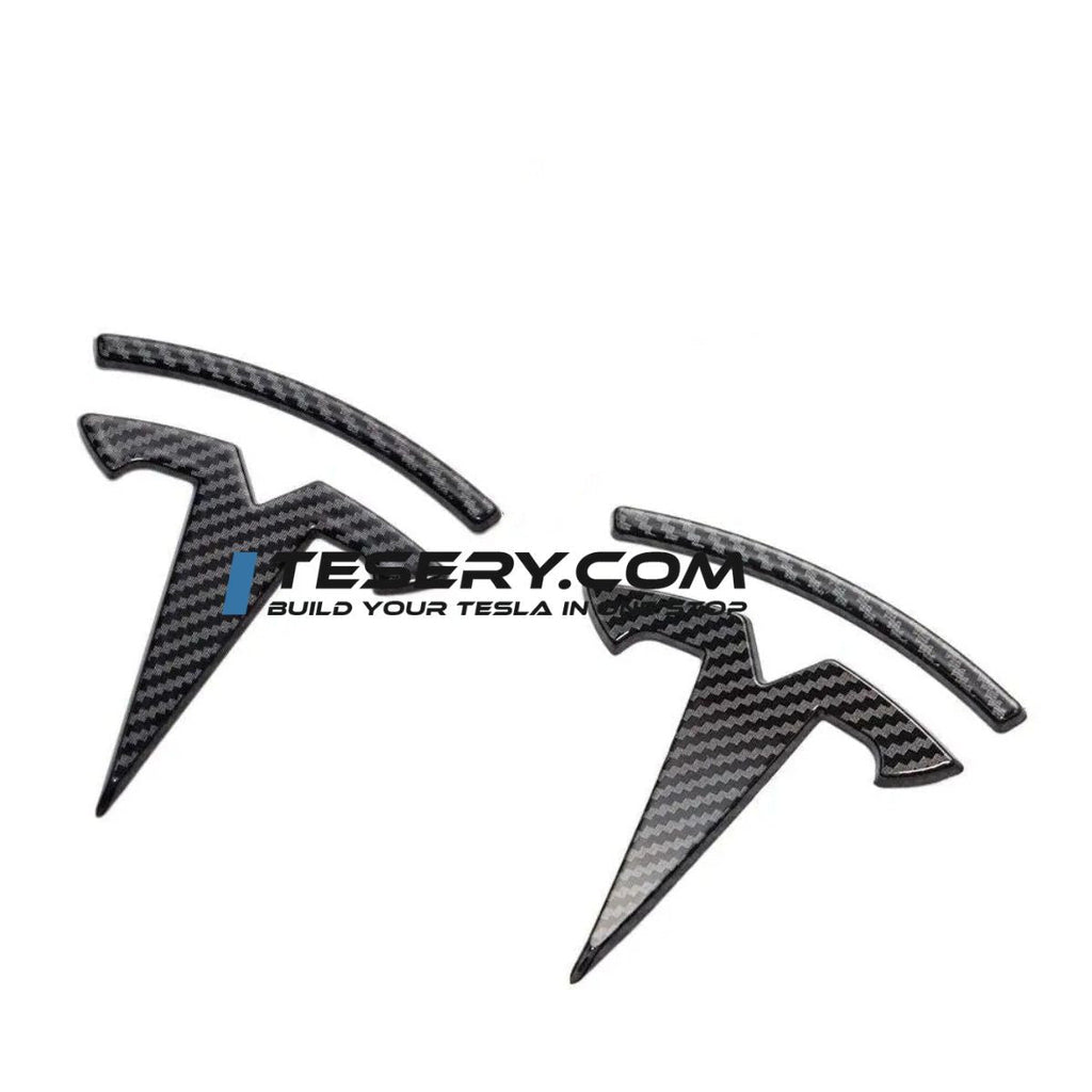 Tesla Logo "T" Emblem for Model 3 / Y (Set of 3)