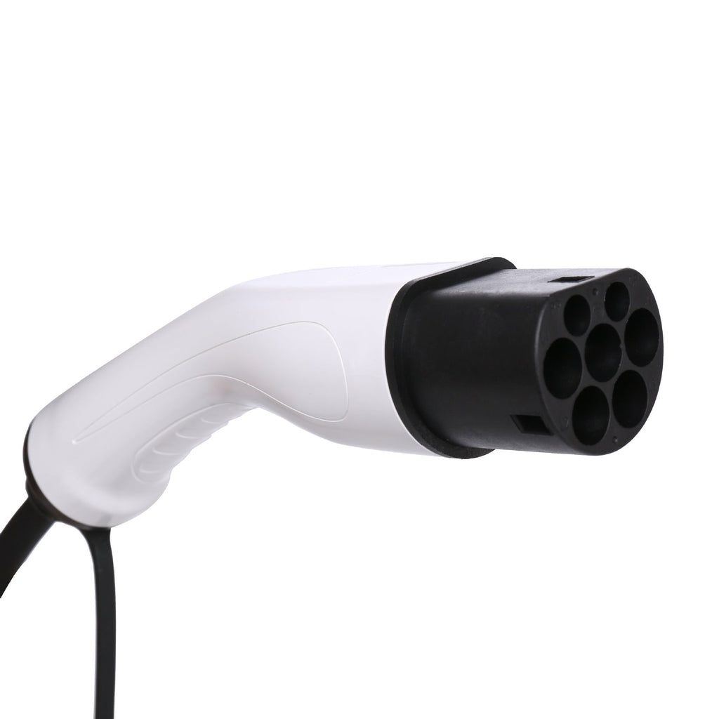 Type 2 to Type 2 EV Charging Cable 22kW/32A 16ft | 3-Phase | Premium Copper | IP54 | 2-Year Warranty