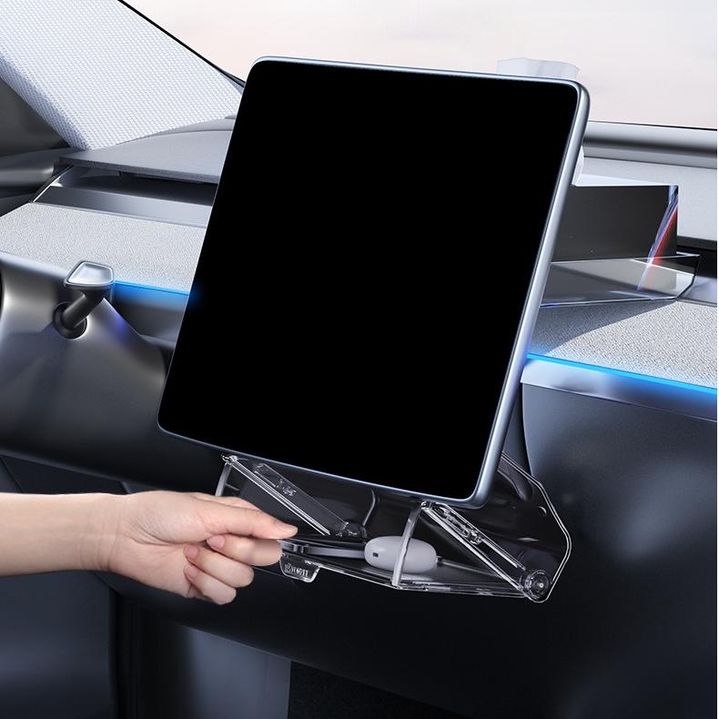 Under Screen Storage Organizer for Model Y Juniper & Model 3 Highland | TESERY