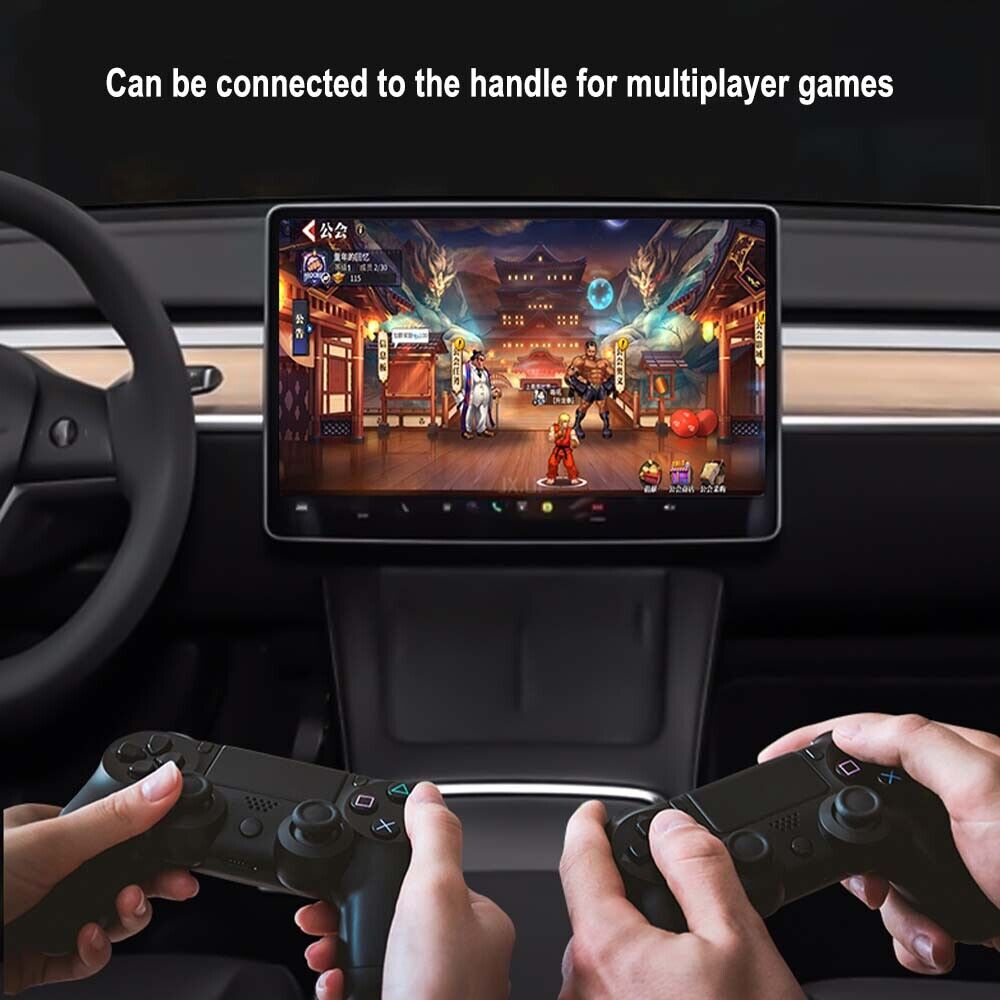 Center Console USB Hub for Model 3/Y | Retractable Cable | LED Light | 3 Configs