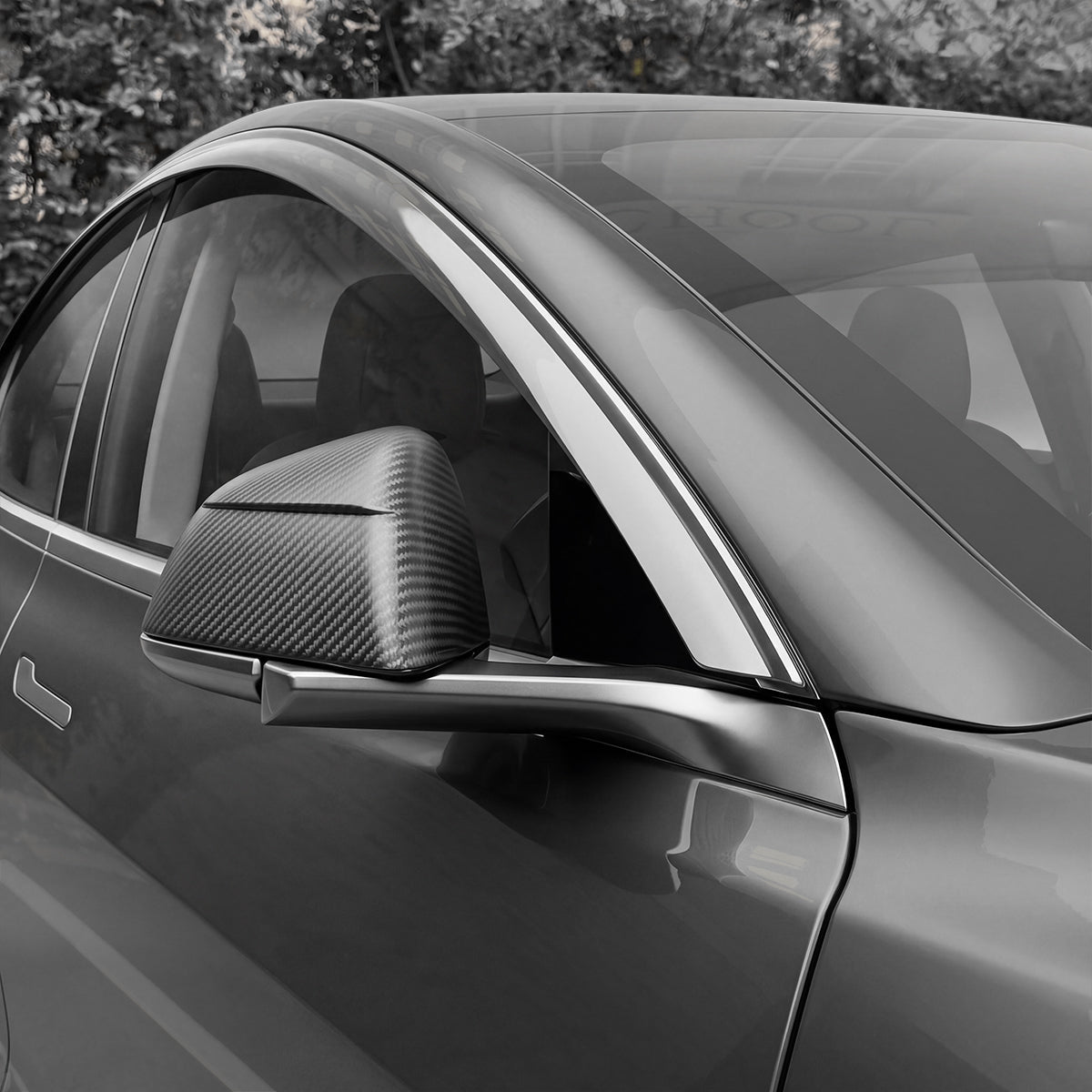 Window Visor Rain Guards for Model 3/Y | 4-Piece Set | 3M Adhesive