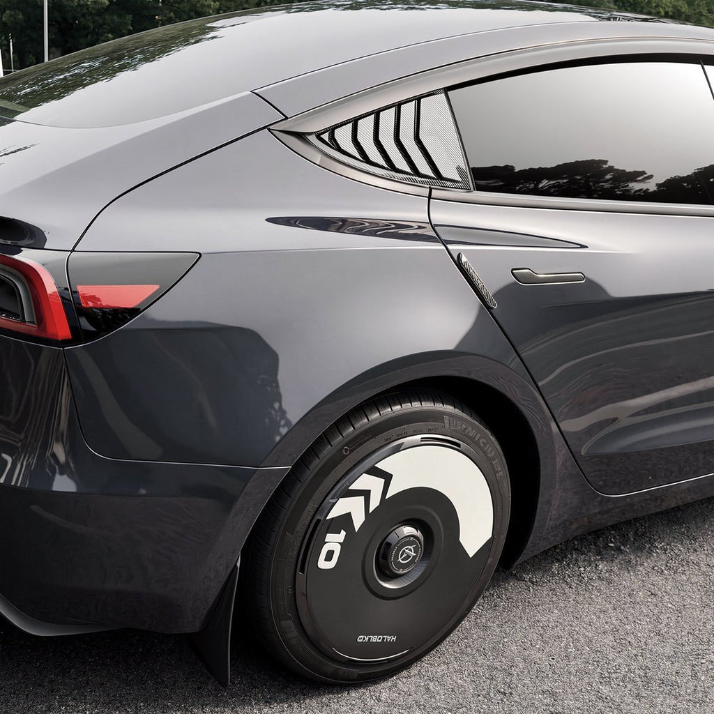 Window Visor Rain Guards for Model 3/Y | 4-Piece Set | 3M Adhesive