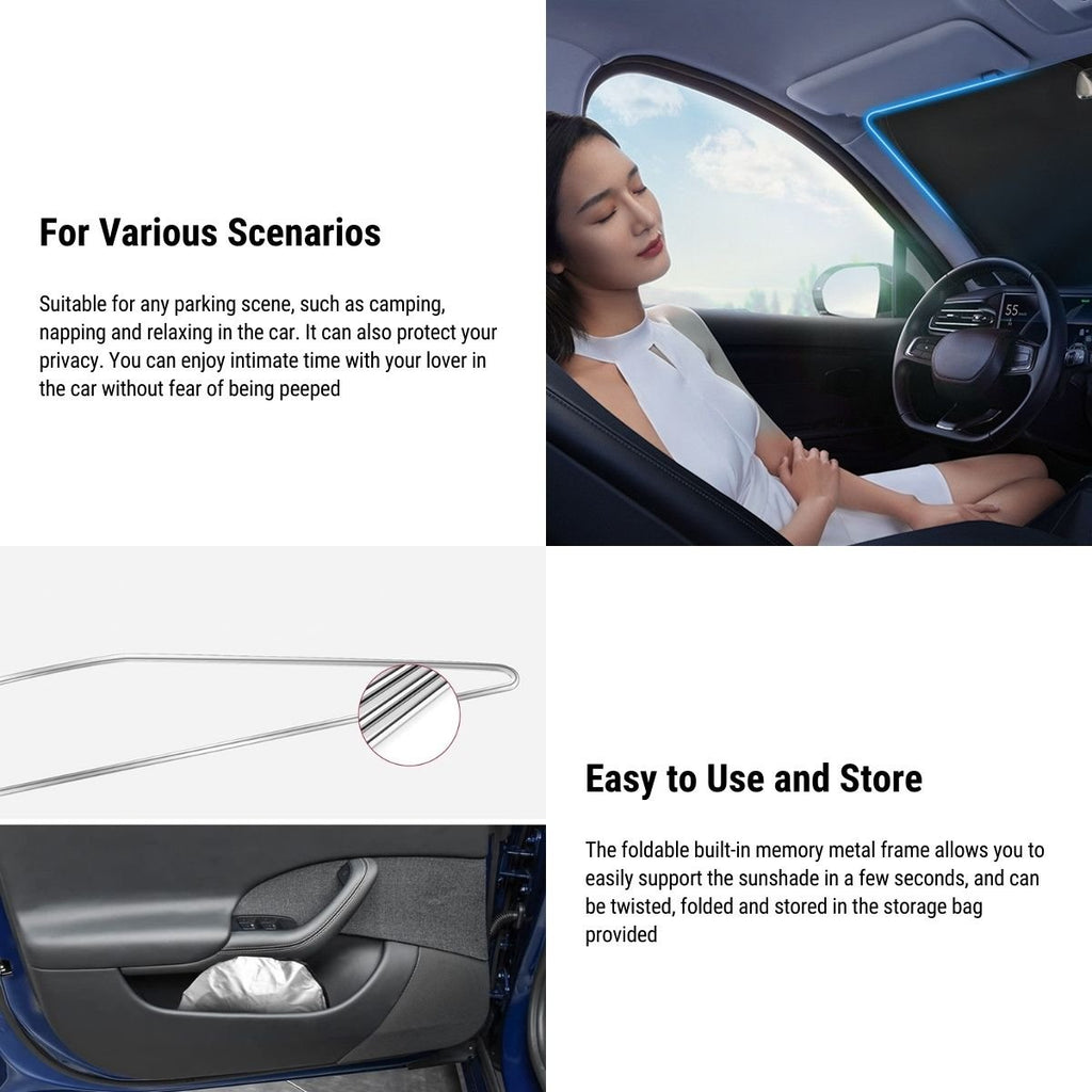 Windshield Sunshade for Tesla Model S